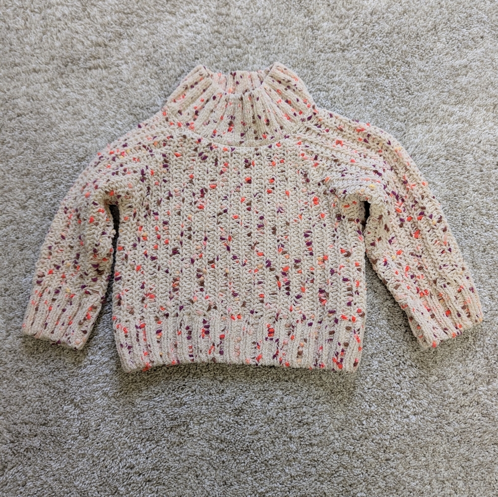 Du Pareil Au Même Knit Girls Sweater - 2T